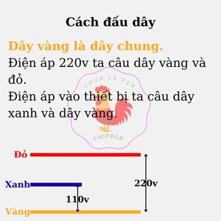 Biến áp gắn trong 220V ra 110V quạt Nhật, lọc không khí, biến áp đổi điện 100v 110v