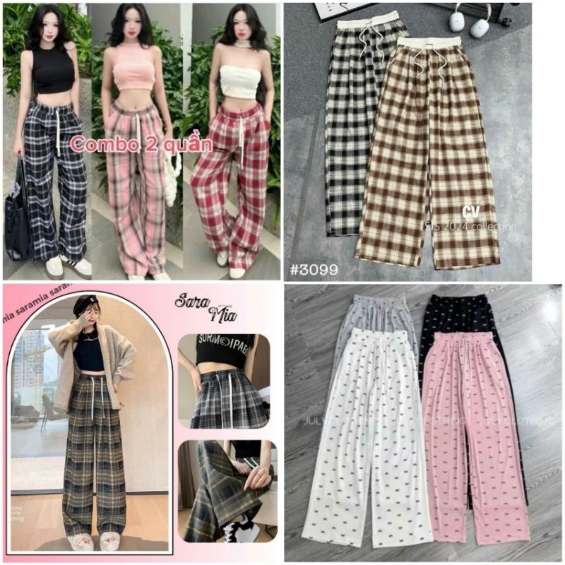 Tổng Hợp Các Mẫu Quần Nữ Form Rộng Hot Nhất Hiện Nay