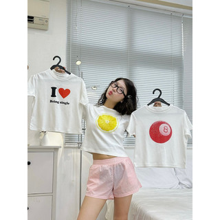 [14 MẪU] Áo thun nữ MINI TEE Coquette hình in dễ thương cotton co dãn 4 chiều - Kraken Drk.