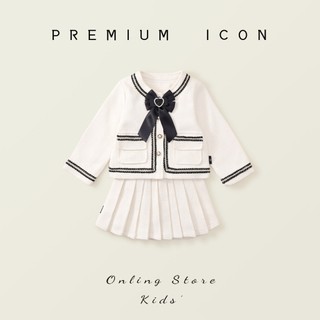 𝐀𝐩𝐫𝐢𝐥 𝐛𝐞́𝐛𝐞́ - Premium icon Tổng hợp SET váy dạ trắng đỏ sang chảnh thanh lịch cho bé gái mùa đông