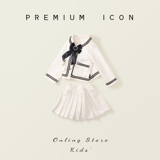 𝐀𝐩𝐫𝐢𝐥 𝐛𝐞́𝐛𝐞́ - Premium icon Tổng hợp SET váy dạ trắng đỏ sang chảnh thanh lịch cho bé gái mùa đông