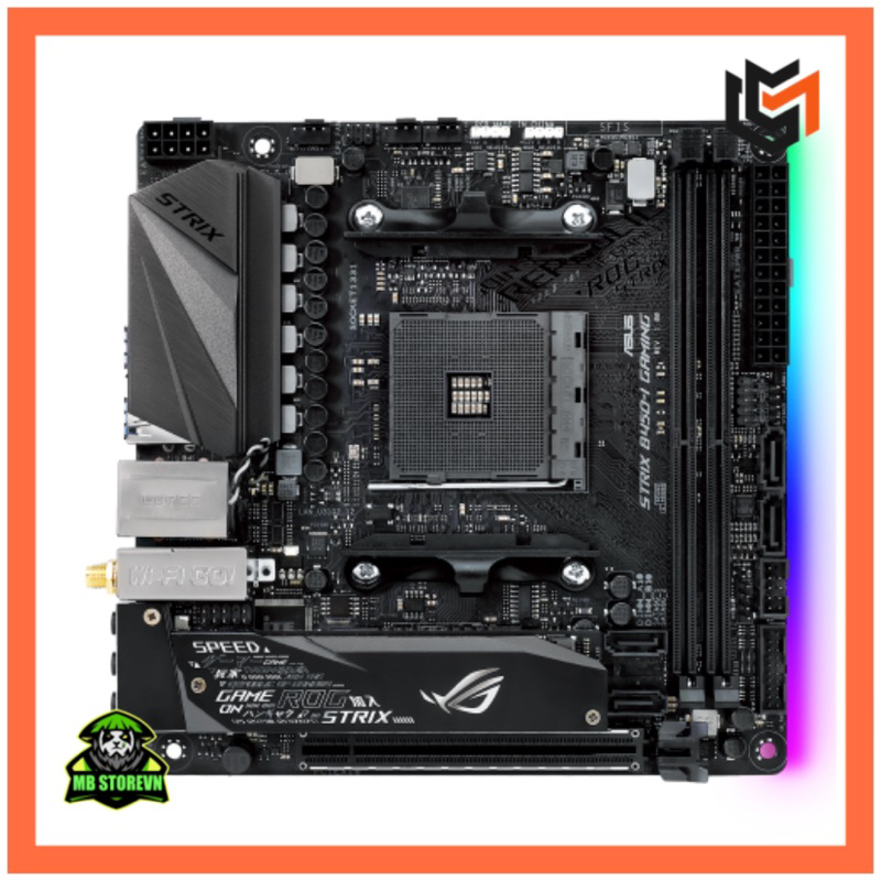 Rog b450i clearance