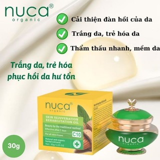 Kem Face Mặt NUCA Organic 30g Có 5 Công dụng Cho Khách Lựa Chọn. Chăm sóc làm đẹp da mặt SKINCARE Women