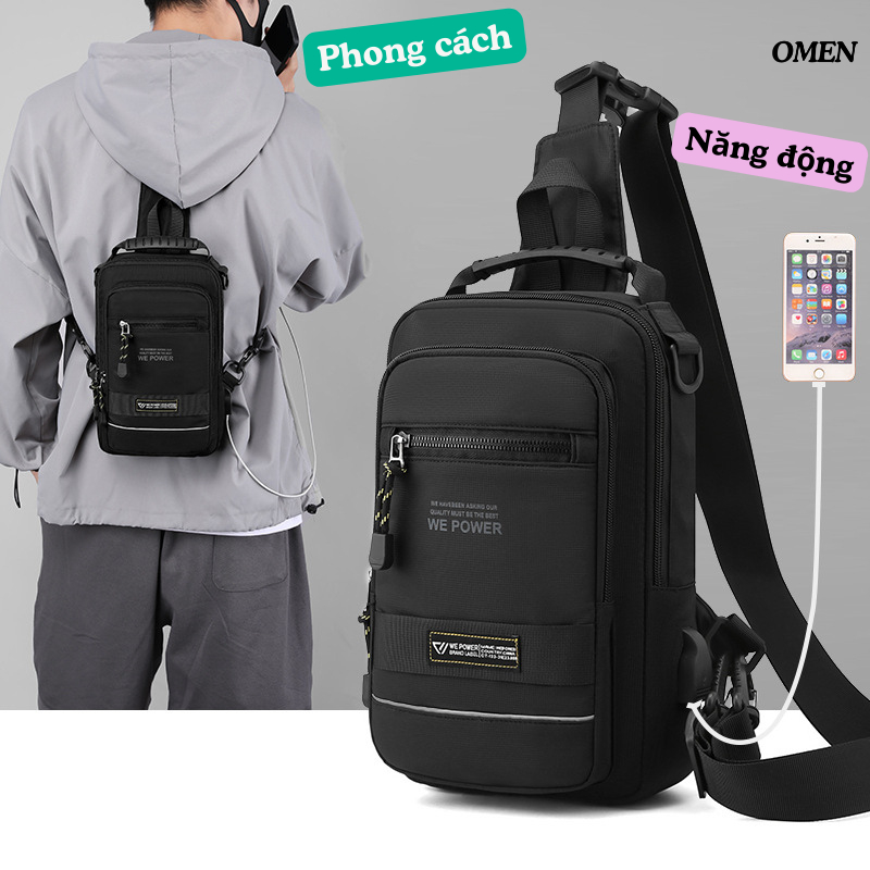 Túi Đeo Chéo Nam OMEN Vải Dù Chống Nước T43 | Shopee Việt Nam