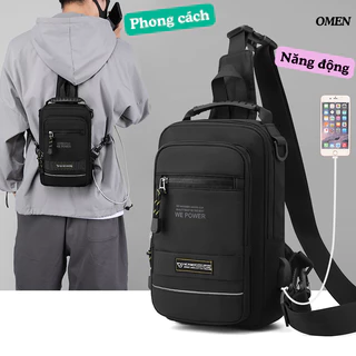 Túi Đeo Chéo Nam OMEN Vải Dù Chống Nước T43