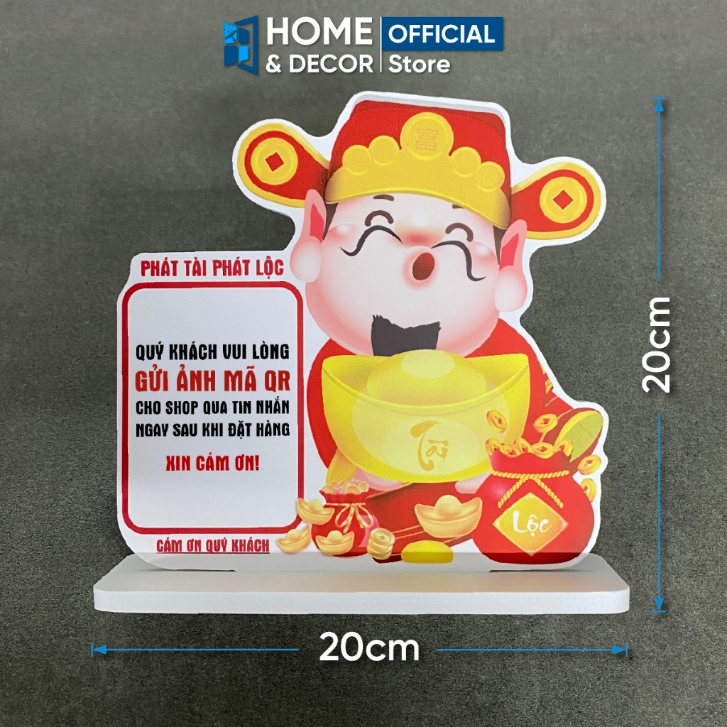 Bảng Mã QR CODE In Theo Yêu Cầu, Mã QR Để Bàn, Mèo Thần Tài Vẫy Tay, In ...
