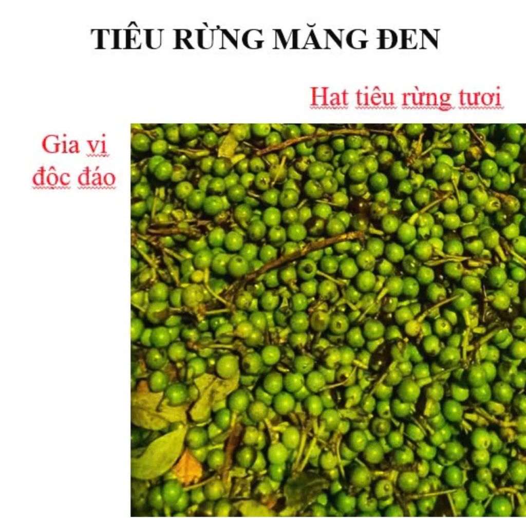 Hạt tiêu rừng kho cá vị không cây mùi chanh sả gói 1 kg | Shopee Việt Nam
