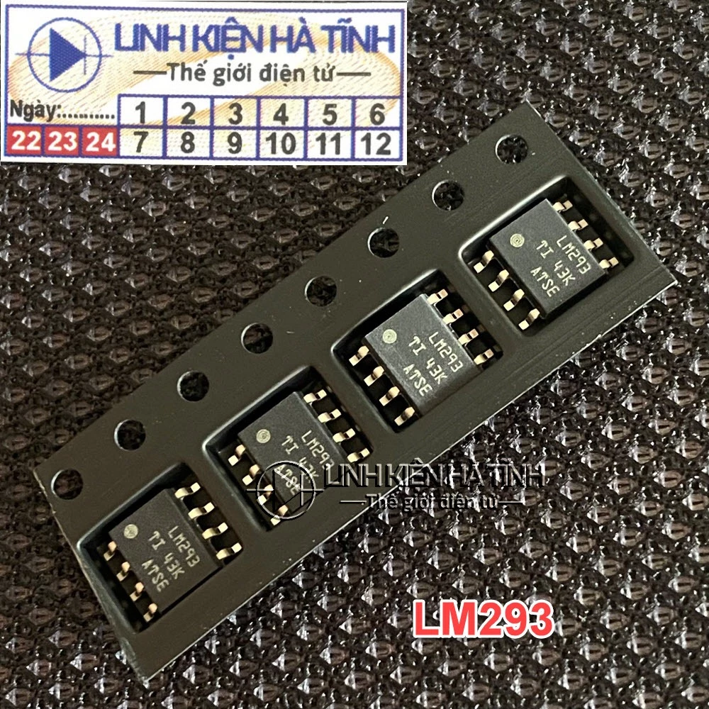 ic LM293 293 chân dán SOP-8 mới