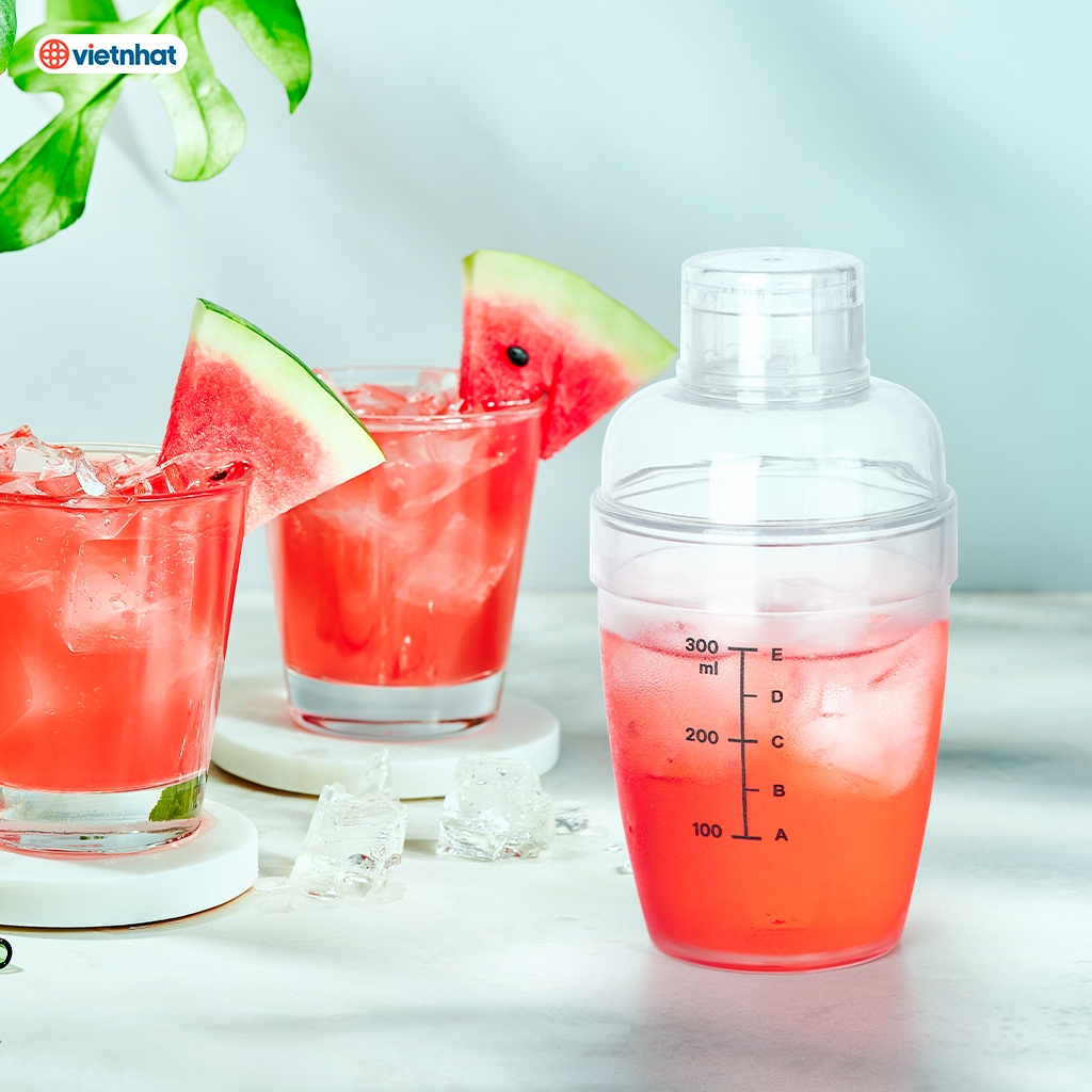 Bình Lắc Pha Chế Trong Suốt 320ml / 460ml / 600ml Chính Hãng VIỆT NHẬT