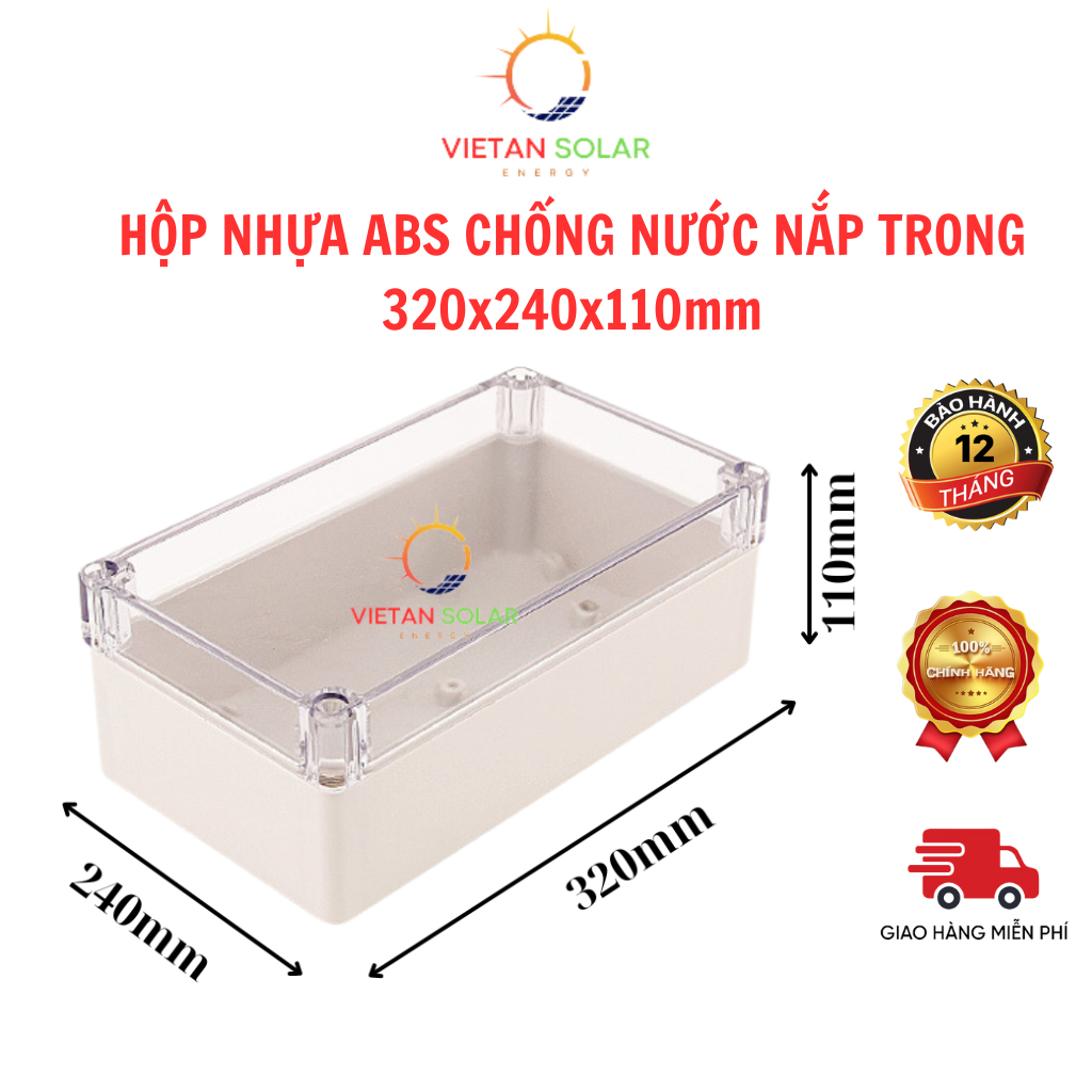 Hộp nhựa ABS nắp trong, hộp nhựa đựng mạch điện tử nắp trong ...