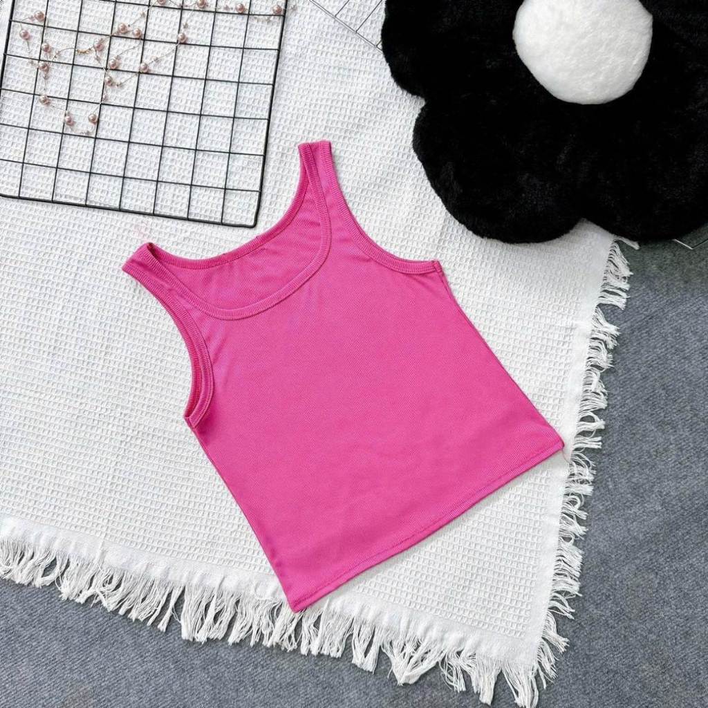 Áo Ba Lỗ Bigsize Nữ,Thun Tăm Mát Mềm Mại Trẻ Trung Năng Động Giành Cho Nữ Chubby 50-100kg G245