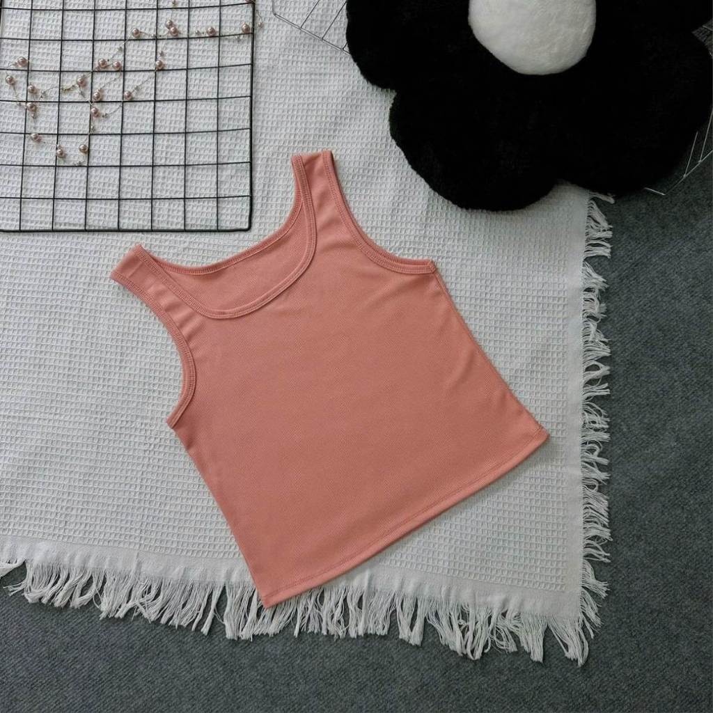 Áo Ba Lỗ Bigsize Nữ,Thun Tăm Mát Mềm Mại Trẻ Trung Năng Động Giành Cho Nữ Chubby 50-100kg G245