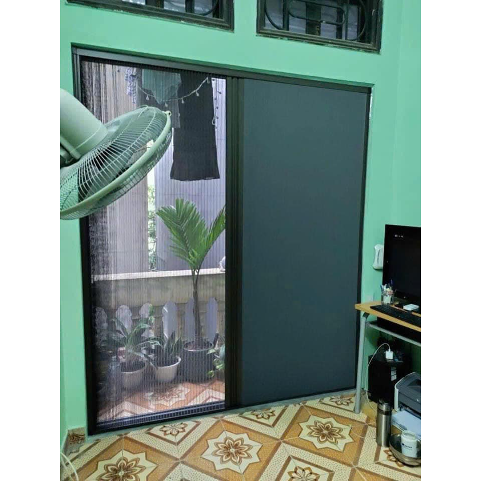 Cửa lưới chống muỗi kết hợp Rèm tổ ong, Rèm chống muỗi kết hợp Vách tổ ong cản sáng 100% ngăn nhiệt điều hòa - Hệ cửa sổ