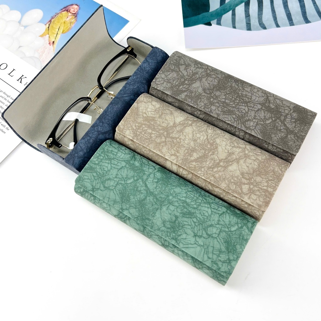 Hộp kính cận cao cấp có lót da bền đẹp chống thấm nước H03