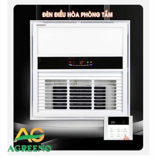 Quạt Sưởi Nhà Tắm Thông Minh AGREENO AG-SMH636 - 5 Trong 1: Sưởi Ấm, Thông Gió, Chiếu Sáng, Hút Ẩm, Quạt Mát