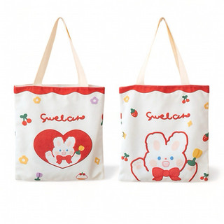 Túi Tote hình dễ thương chất liệu vải dày canvas thời trang bắt mắt bắt trend