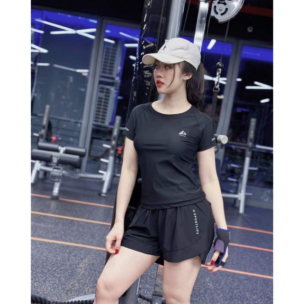 quần áo thể thao quần áo tập gym yoga aerobic mặc ở nhà rất đep