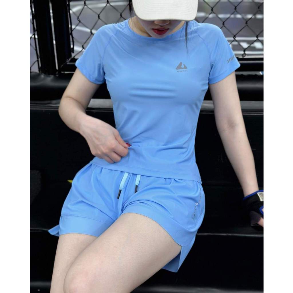 quần áo thể thao quần áo tập gym yoga aerobic mặc ở nhà rất đep