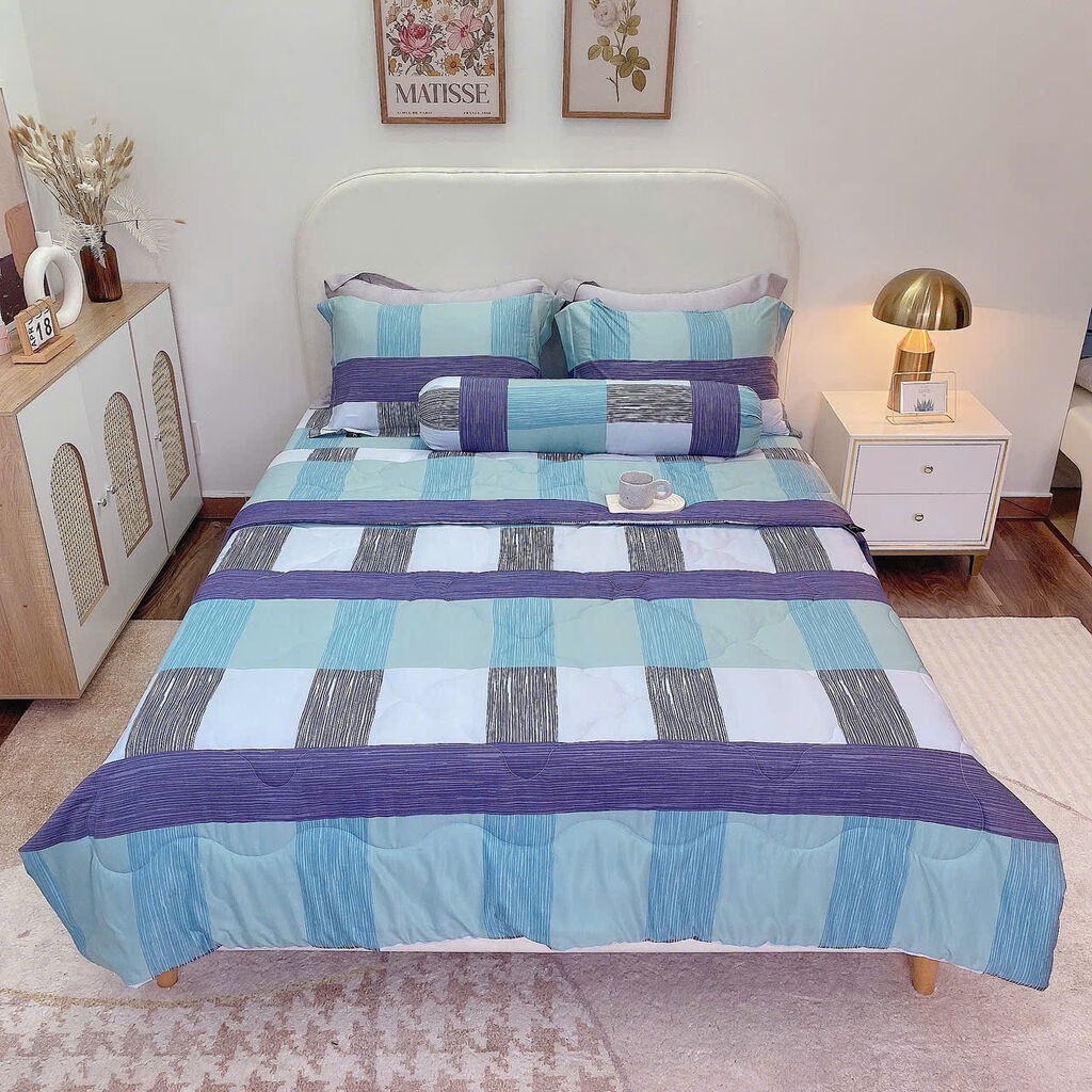 Bộ chăn ga gối 31 mẫu - Chất liệu Tencel Microfiber - Hàng sản xuất chính hãng