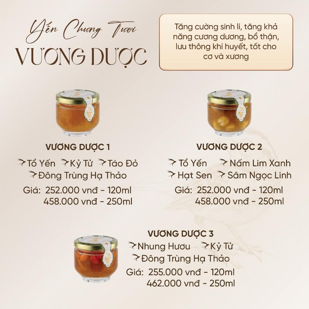 Ảnh Hũ Yến Chưng Tươi 120-250ml CiCi Thượng Đỉnh Yến Nguyên Chất Yến Sào Khánh Hòa Sợi Dai Chưng Nóng Yến Chưng Tươi 3