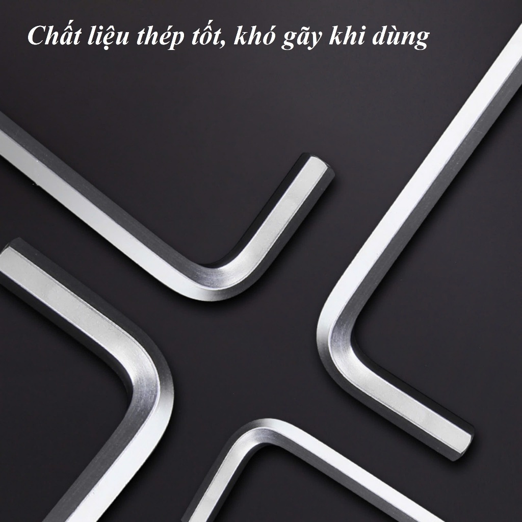 Bộ lục giác Tuosen 9 món đầu bằng và đầu bi đa năng