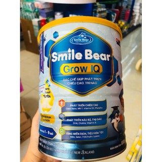 Sữa 1-10 Tuổi Smile Bear Pedia IQ [Tặng 4 hộp Pha sẵn 110ml]