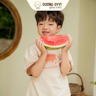 Áo thun hè trẻ em PUDDING PURINKU cotton cao cấp style Hàn Quốc size 12-35KG | Dương Oyy 010524185