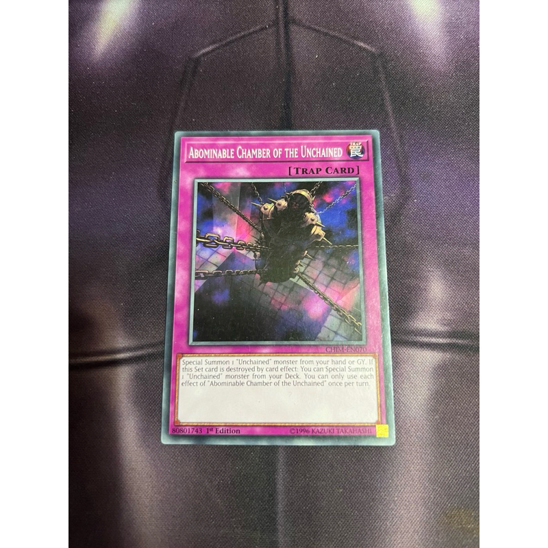Yugioh! Base Unchained (común) 9 Cartas