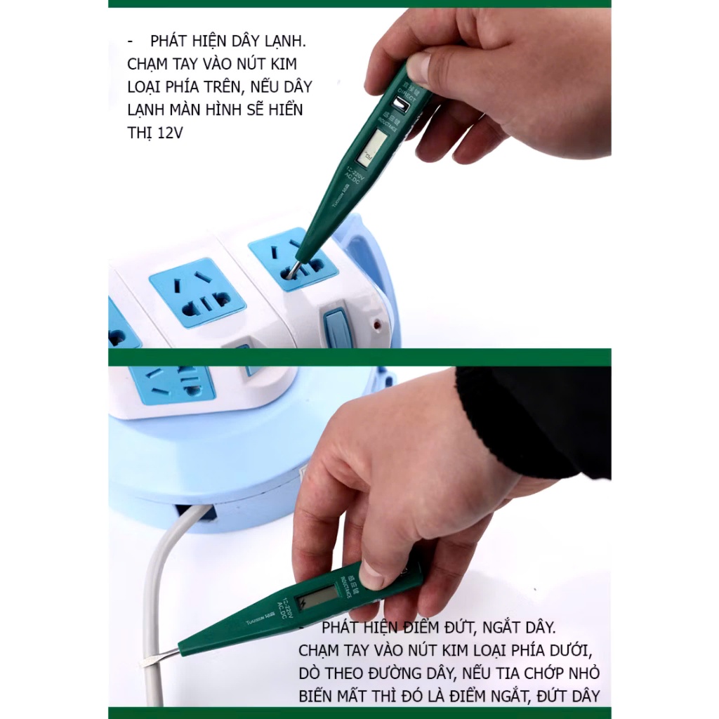 Bút Thử Điện Tuosen Không Cần Dùng Pin (MSP: 11314)
