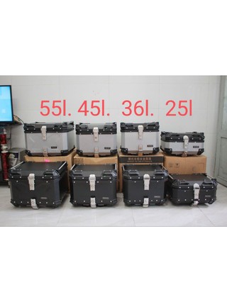 Thùng nhôm kaka 18lít 22lít 25lít 36lít 45lít 55lít phụ kiện cho xe máy ...