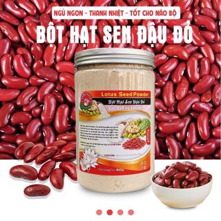 BỊCH LỚN 1KG Bột Hạt Sen thượng hạng Senfarm