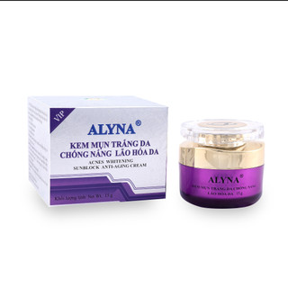 Kem dưỡng trắng da Alyna – hỗ trợ giảm mụn, giảm dấu hiệu lão hóa