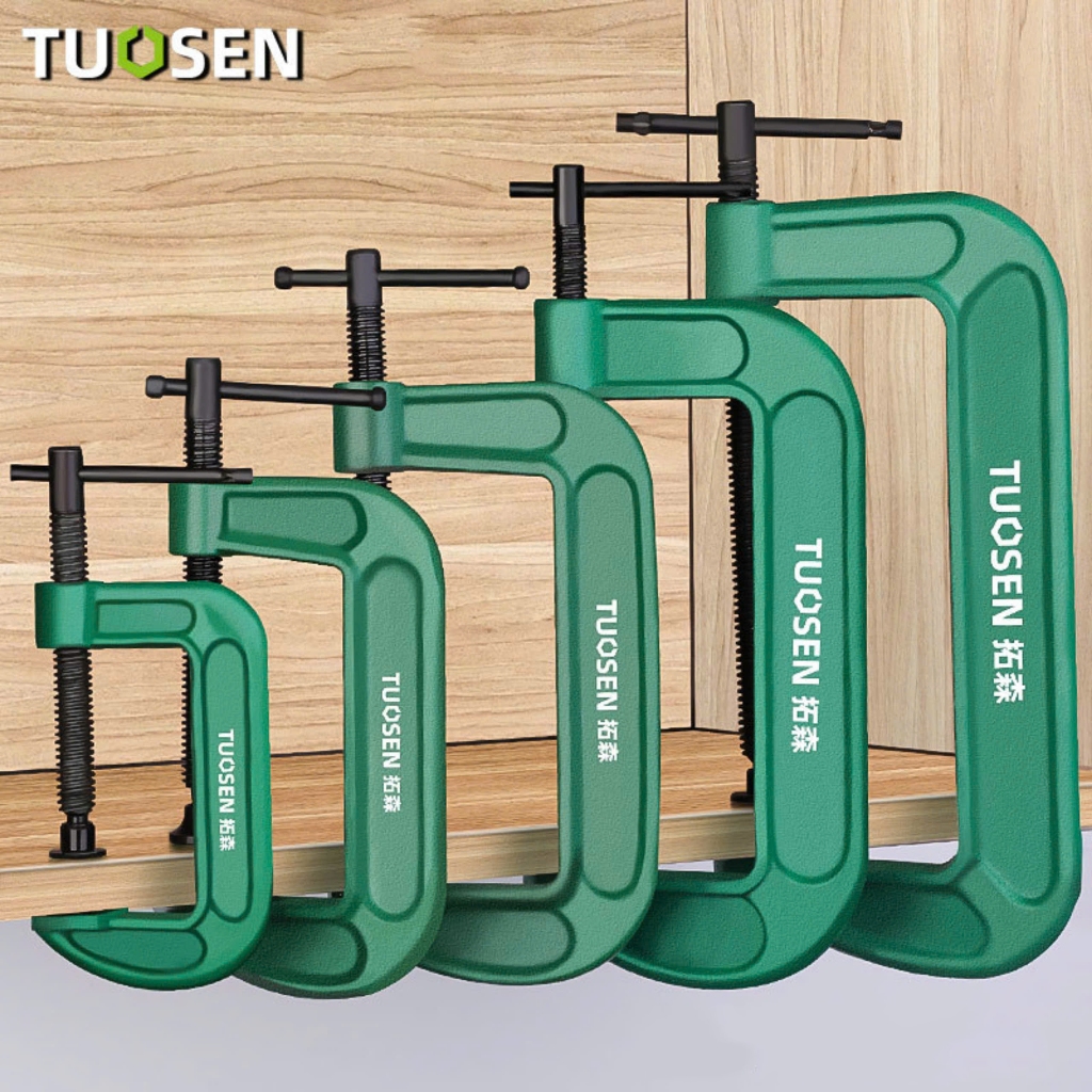 Cảo Kẹp Gỗ Chữ C Cao Cấp Tuosen