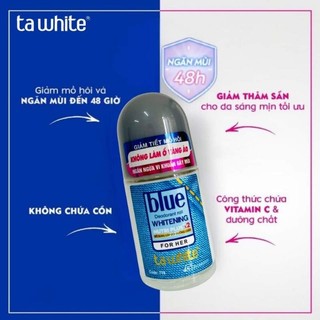 Lăn Nách Ta White BLUE Nam Và Nữ 25ml Và 50ml .Chăm sóc làm đẹp da