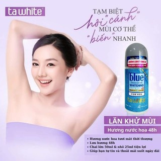 Lăn Nách Ta White BLUE Nam Và Nữ 25ml Và 50ml .Chăm sóc làm đẹp da