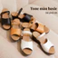 Sandal nữ KOSU đế xuồng cao 6cm, Sandal Nhật Bản thiết kế trẻ trung mùa hè Kosu KS-23332