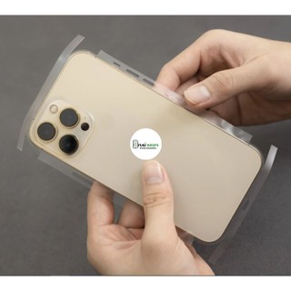 Miếng dán Mặt lưng sau Trong Suốt FULL Viền Dành cho 16 pro max 15 pro max 14 pro max 13 pro max 12 pro max