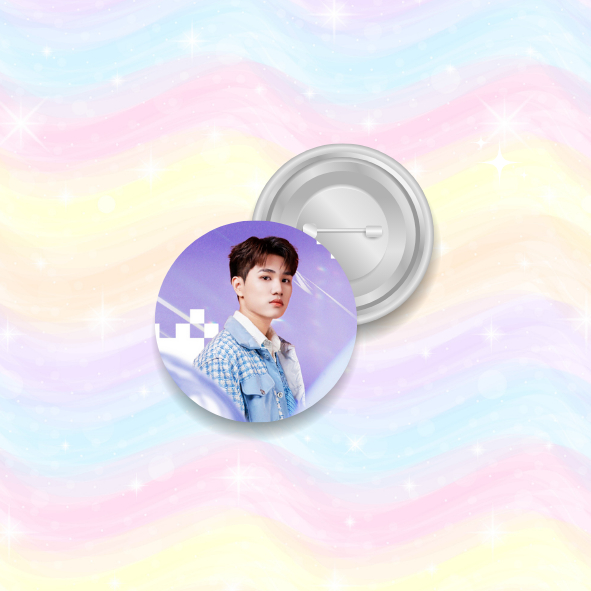 Huy hiệu cài áo/badge/pin album ca sĩ Captain Boy (đọc miêu tả)
