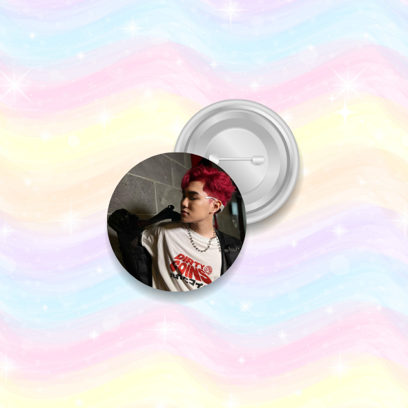 Huy hiệu cài áo/badge/pin album ca sĩ Captain Boy (đọc miêu tả)