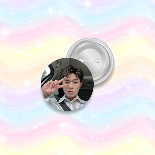 Huy hiệu cài áo/badge/pin album ca sĩ Dương Domic (đọc miêu tả)