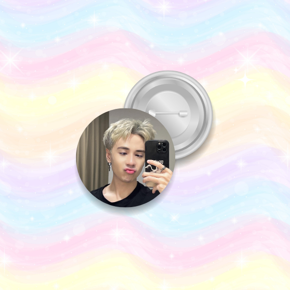 Huy hiệu cài áo/badge/pin album ca sĩ Quang Hùng MasterD (đọc miêu tả)