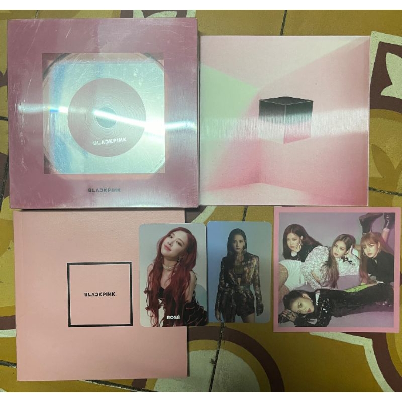Album Square Up Pink unseal full đồ Shopee Việt Nam