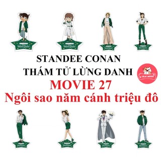 sẵn/hot Mô hình Conan Thám Tử Lừng Danh VER MOVIE 27 NGÔI SAO NĂM CÁNH TRIỆU ĐÔ Standee Kaito Kid Ai Shinichi Ran