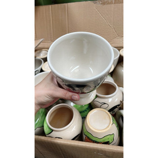 Ly Gốm/Ly Chè/Ly Kem Lùn/Cao Nhiều Hoạ Tiết Dung Tích 500ml - Hàng Cao Cấp Đẹp - Gốm Lái Thiêu Xưa Cho Người Hoài Niệm