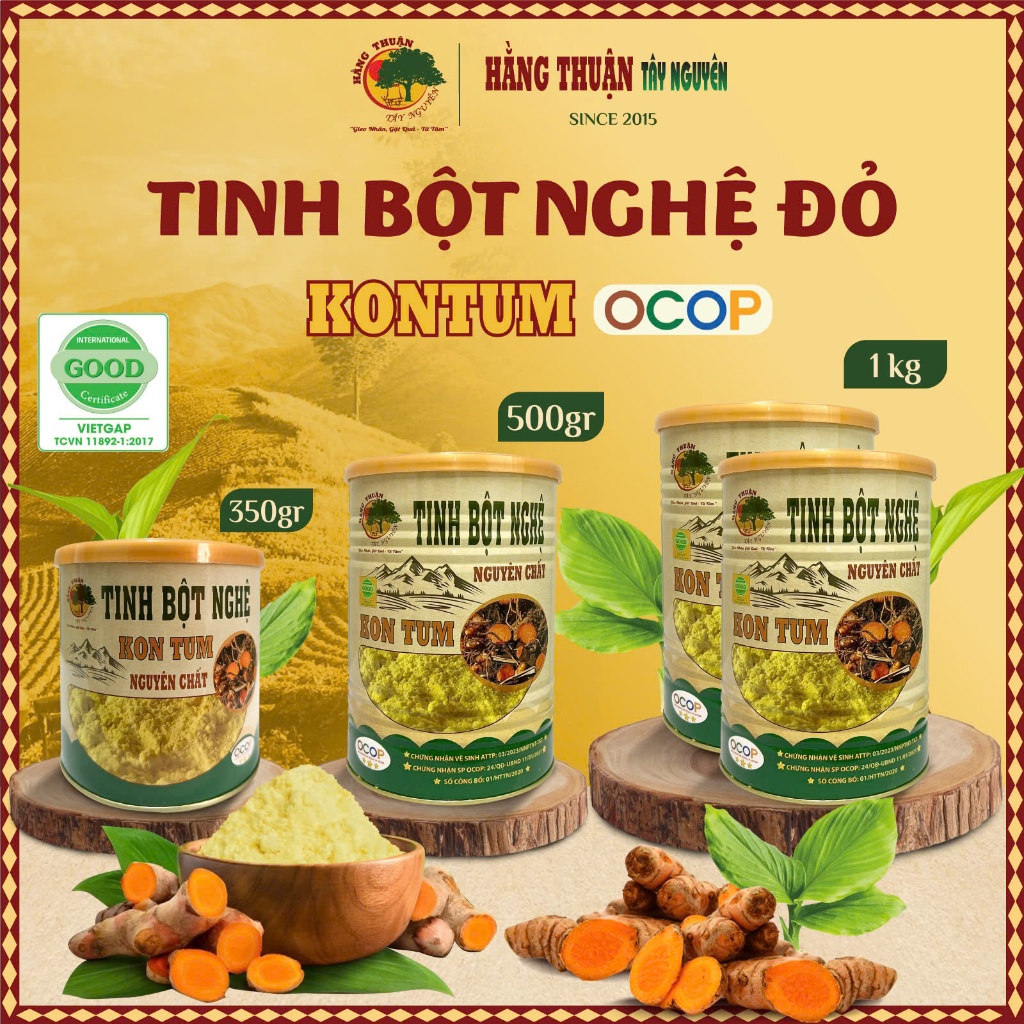 Tinh Bột Nghệ Hằng Thuận Tây Nguyên