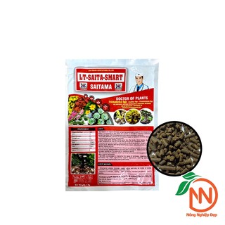 Saitama Đỏ 1kg - Phân Tan Chậm Hữu Cơ Vi Sinh - LT Saita Smart