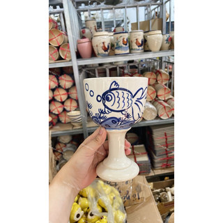 Ly Gốm/Ly Chè/Ly Kem Lùn/Cao Nhiều Hoạ Tiết Dung Tích 500ml - Hàng Cao Cấp Đẹp - Gốm Lái Thiêu Xưa Cho Người Hoài Niệm
