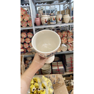 Ly Gốm/Ly Chè/Ly Kem Lùn/Cao Nhiều Hoạ Tiết Dung Tích 500ml - Hàng Cao Cấp Đẹp - Gốm Lái Thiêu Xưa Cho Người Hoài Niệm