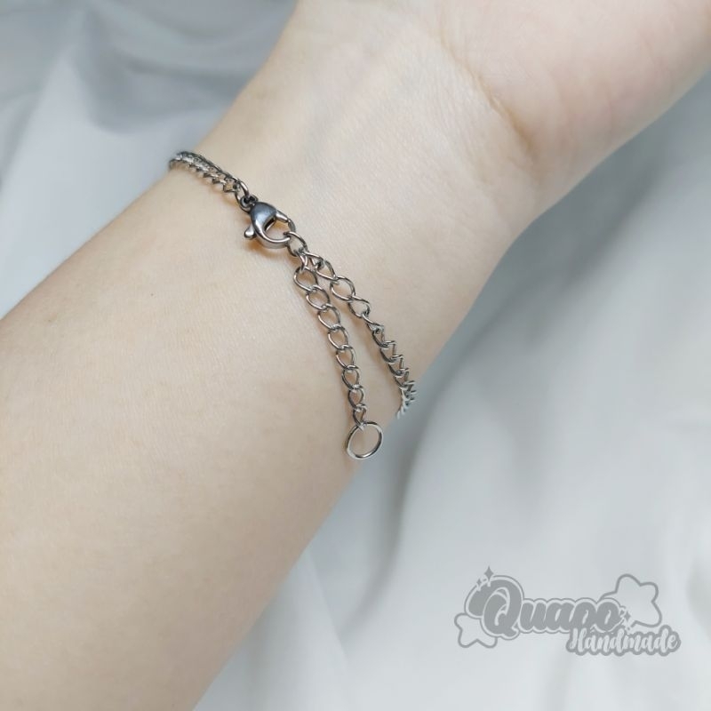 Vòng tay safety pin mini, vòng tay tự do - Quaoo handmade | Shopee Việt Nam