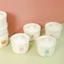 Hũ sứ Misan 250ml có vạch chia, Hũ sứ Misan 2 nắp bảo quản cho bé ăn dặm an toàn dung tích 250ml